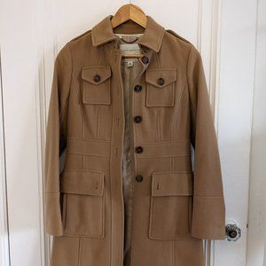Banana Republic Women's Wool Camel Coat